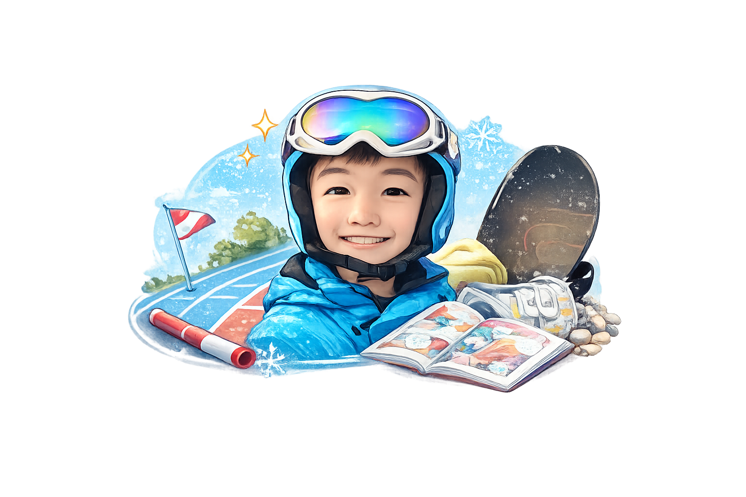  翀扬的小世界 LOGO